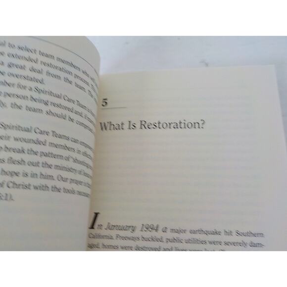 Restoring the Fallen A team approach to caring, confronting & reconciling Book - Picture 5 of 5